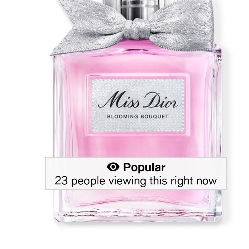 Dior Miss Dior Blooming Bouquet in Pink with Silver Accents  3.40 OZ